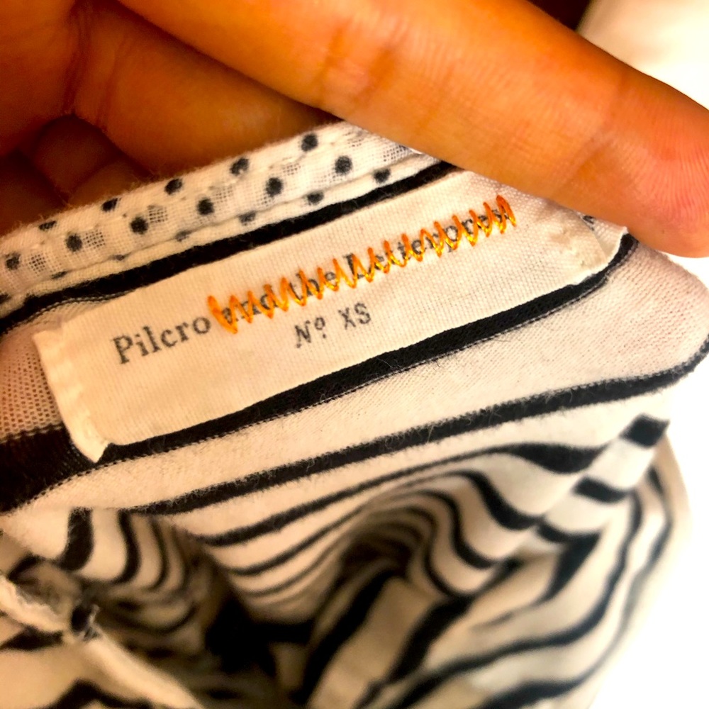 ANTHROPOLOGIE PILCRO XS top